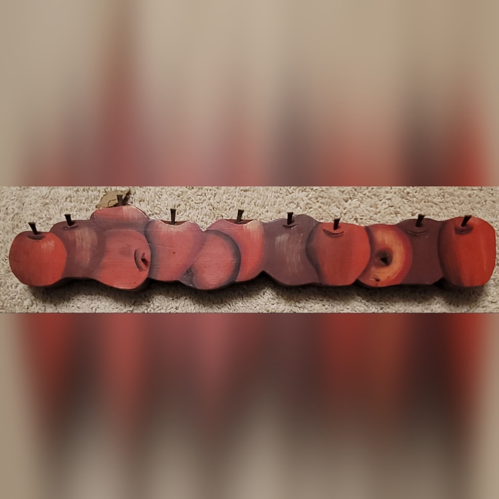 Apple utensil hanger